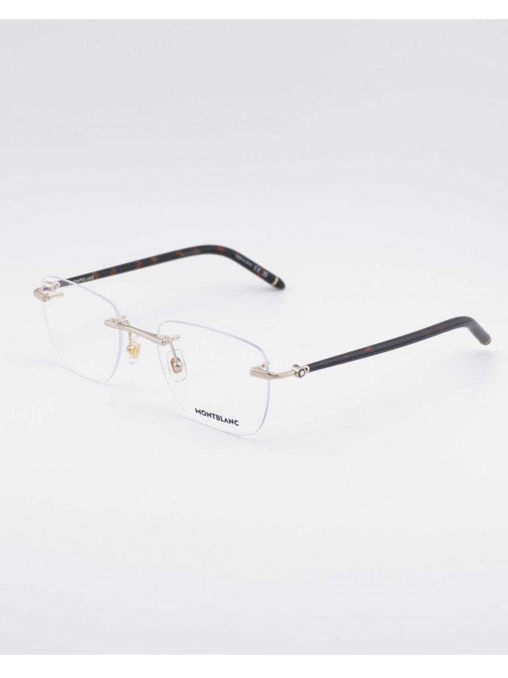 Montblanc MB0274O 004 Eyeglasses Gold 53mm Square Frame